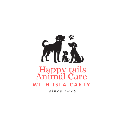 IC Happy Tails Animal Care logo